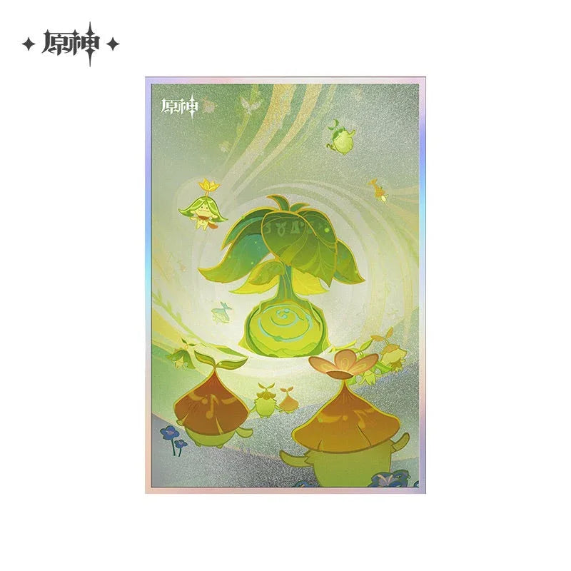 Genius Invokation TCG Series Shikishi Cardboard Genshin Impact Rhythm of the Great Dream ACG Go Anime www.acg-go.com Badge, Diluc, Ganyu, Genshin Impact, Kamisato Ayaka, Kamisato Ayato, Klee, Sangonomiya Kokomi, Shenhe