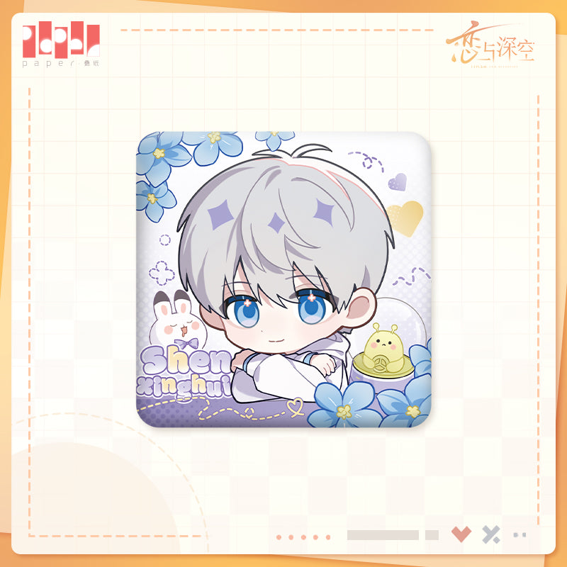 Liankong Chibi Report Series Tinplate Badge