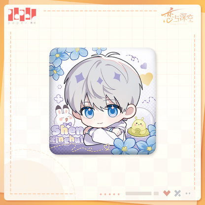 Liankong Chibi Report Series Tinplate Badge