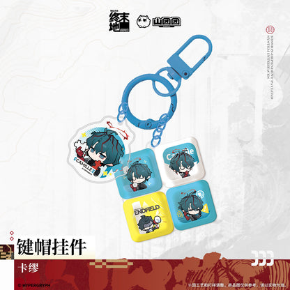 Arknights: Endfield Keycap Charm ((Mi Fu, Camille)