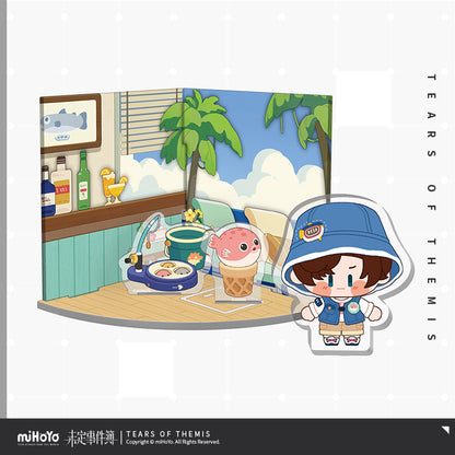 Waltz Of The Sea Series Chibi Acrylic Scene Standee