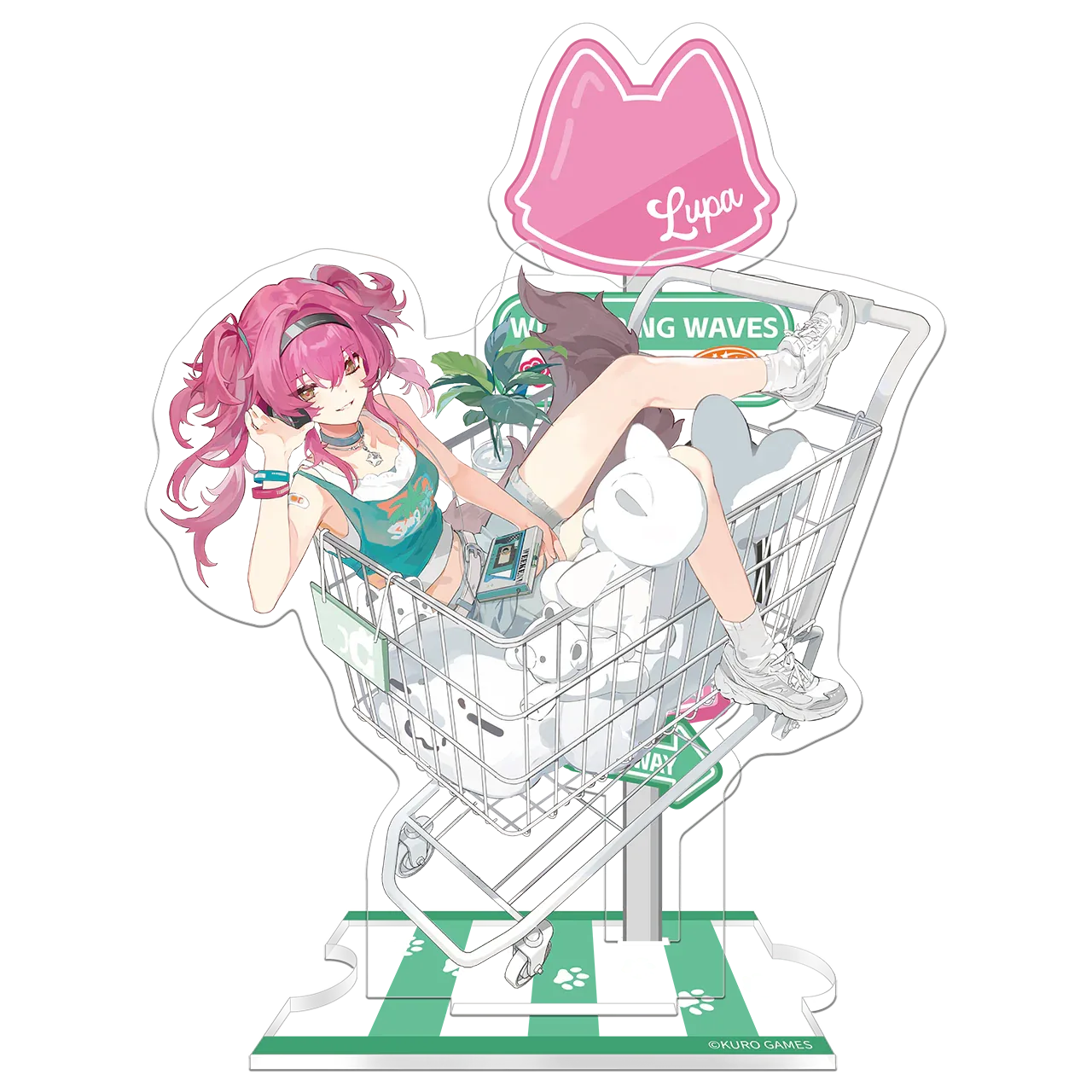 Somnoire Echoes Series Acrylic Stand (Rover, Cartethyia, Lupa) Wuthering Waves Lupa ACG Go Anime www.acg-go.com Cartethyia, Lupa, Rover, Standee, Wuthering Waves