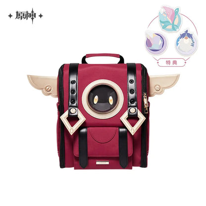 Genshin Impact Companion on a Rainy Night Linnea Backpack