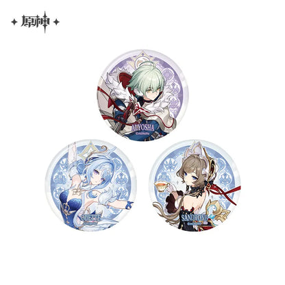 Genshin Impact Snezhnaya Character Series Badge