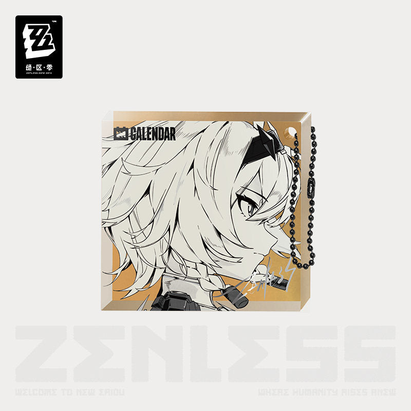 Zenless Zone Zero Time Signal Research Series Thick Acrylic Keychain Vol.2