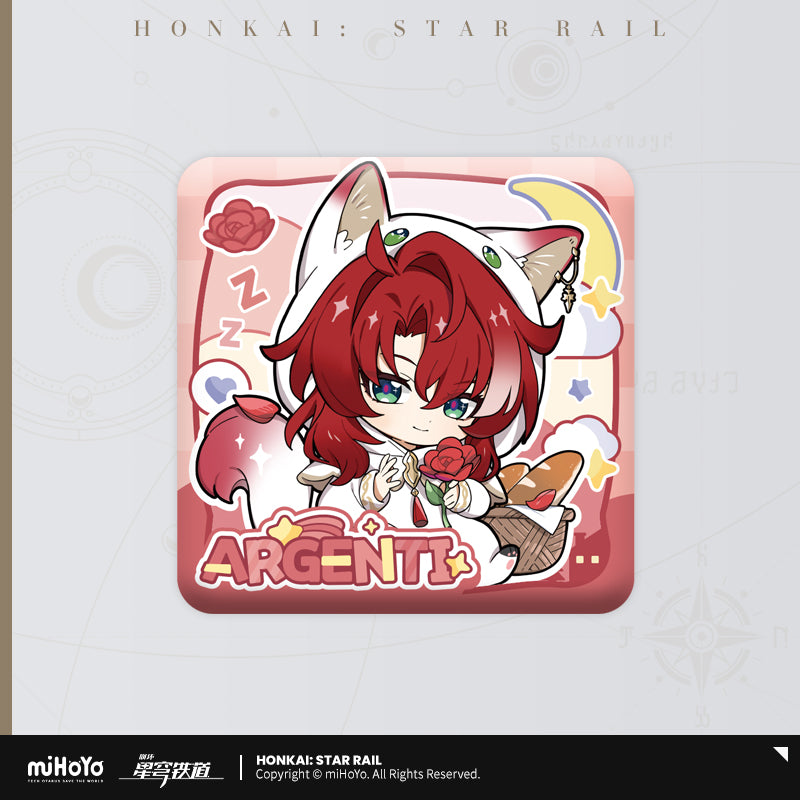 Boys Dormitory Series Chibi Square Badge