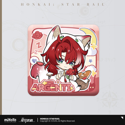 Boys Dormitory Series Chibi Square Badge