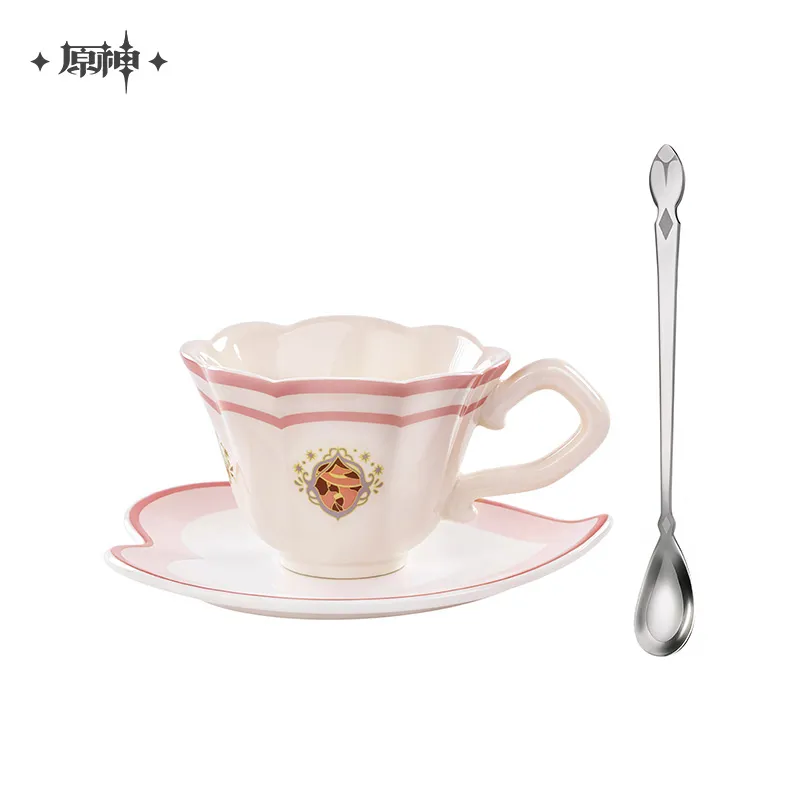 Genshin Impact The Noise and Silence in the Heart Nicole Impression Afternoon Tea Cup & Saucer Set