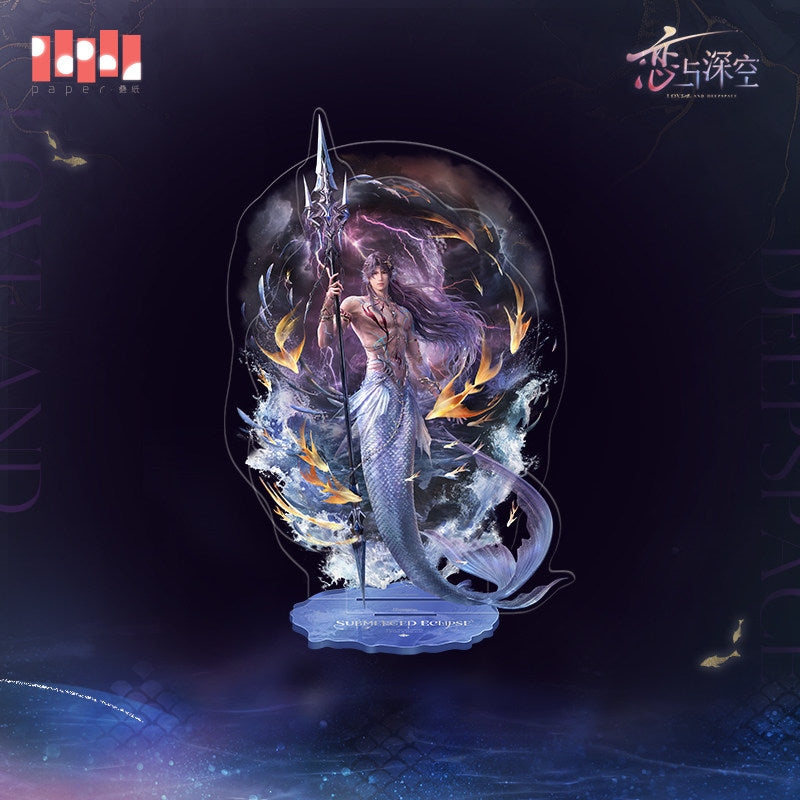 Love and Deepspace Rafayel Lemuria Sea God Series Acrylic Standee