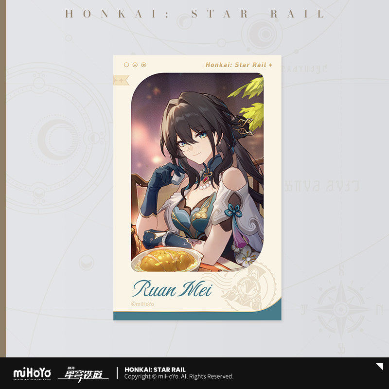 Honkai: Star Rail Starry Sea Celebration Series Faux Film Cards