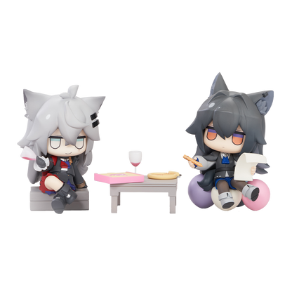 Party Chibiz Series Figure (Lappland the Decadenza, Texas the Omertosa)