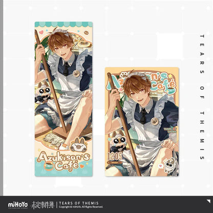 Tears of Themis Love at Azukisan's Café Series Commemorative Card & Commemorative Ticket Set Luke Pearce ACG Go Anime www.acg-go.com Art Decor, Artem Wing, Luke Pearce, Marius von Hagen, Tears of Themis, Vyn Richter