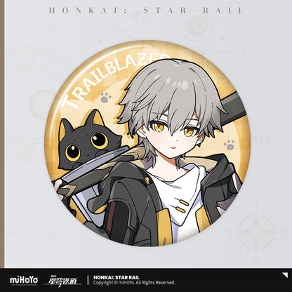 Little Cat Series Tinplate Badge
