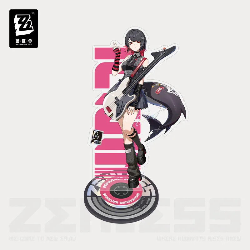 Sparkling Wonderland Series Rotating Acrylic Stand Zenless Zone Zero Ellen Joe ACG Go Anime www.acg-go.com Anby Demara, Asaba Harumasa, Astra Yao, Ellen Joe, Hoshimi Miyabi, Stand, Zenless Zone Zero