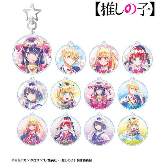 Oshi no Ko Ani-Art aqua Lable Acrylic Keychain