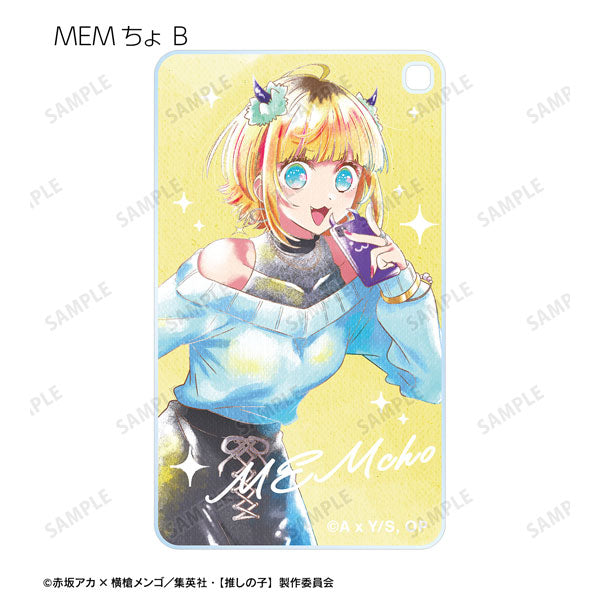 Oshi no Ko Ani-Art aqua Lable Square Acrylic Keychain