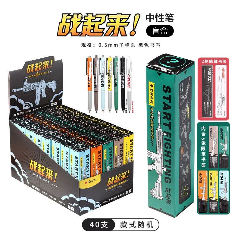Start Fighting Series H5905 Gel Pen 0.5mm Mystery Box M&G Random One ACG Go Anime