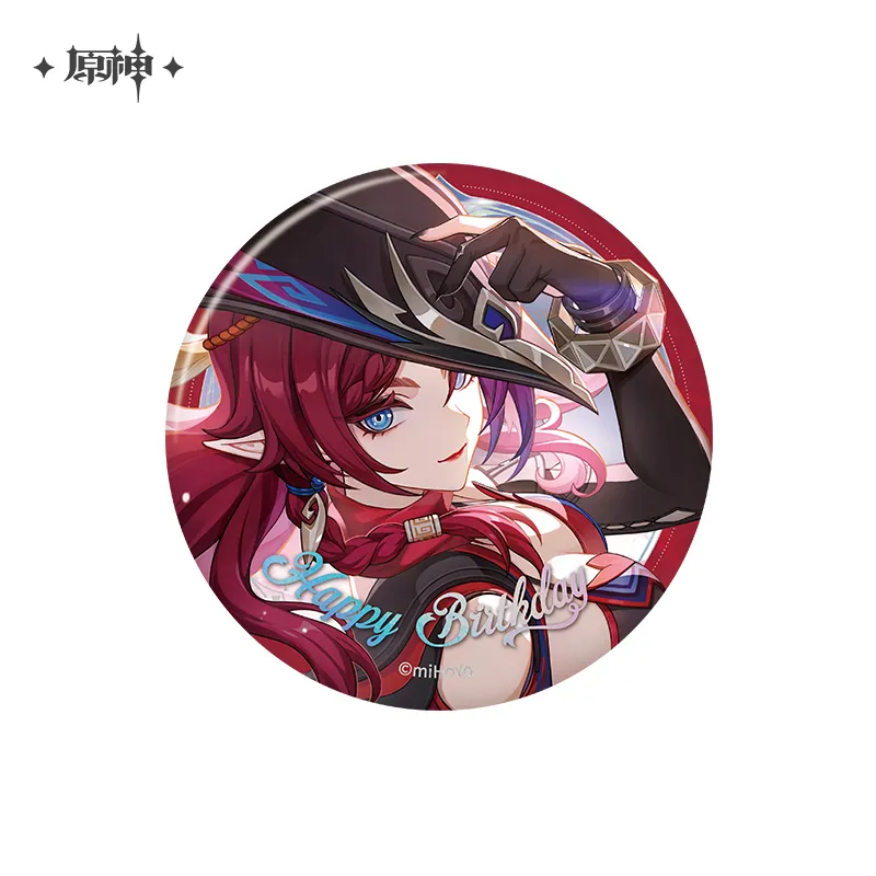 Genshin Impact The Day of Destiny Series Character Badge 2025
