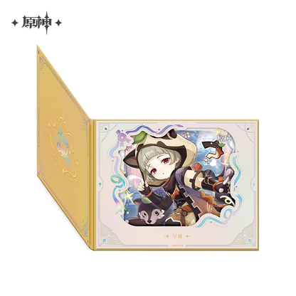 Genshin Impact The Day of Destiny Series Flip Page Window Shikishi Cardboard 2025