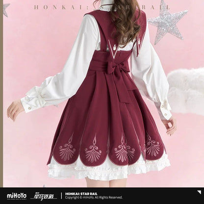 Honkai: Star Rail Hyacine Theme Impression Series Pinafore Dress