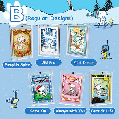 Puremind x Snoopy Mini Art Blind Box 1209-BOX