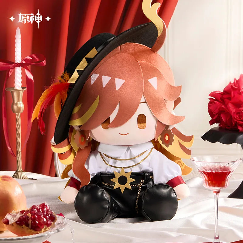 Genshin Impact Feast of the Gods Series Sitting Plush Doll