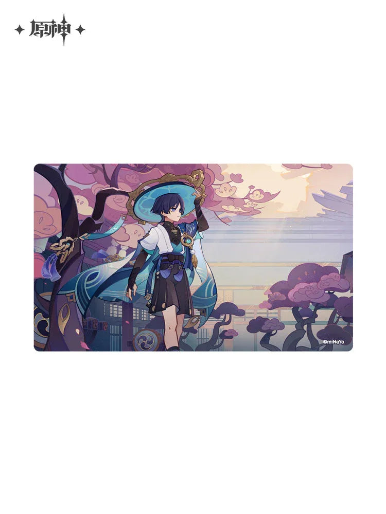 Floating World Under the Moonlight Series Transparent Cards Genshin Impact All Senses Clear, All Existence Void ACG Go Anime www.acg-go.com Art Decor, Card