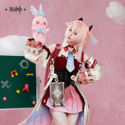 Genshin Impact Linnea Lop-eared Rabbit Plush Hand Puppet