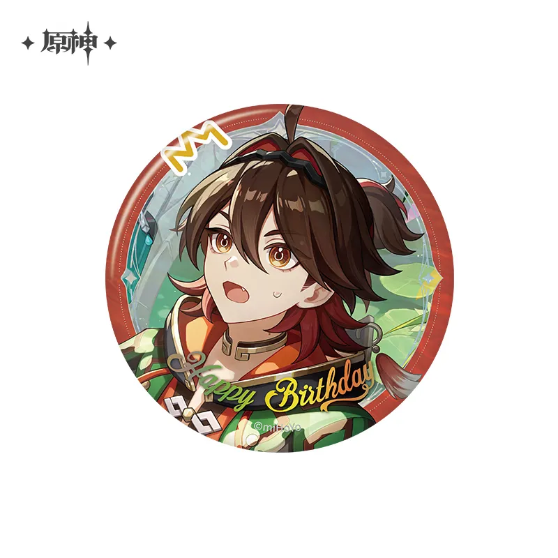 Genshin Impact The Day of Destiny Series Character Badge 2025