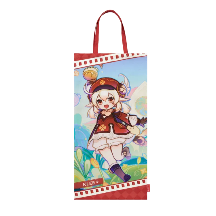 Genshin Impact x Wanda Film "Magic Screen Journey: A Date with Light and Shadow" The 92cm Standout Tote Bag Klee - A ACG Go Anime www.acg-go.com Apparel, Bag, Genshin Impact, Klee
