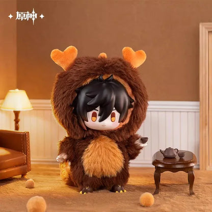 Genshin Impact Winter Nesting Series Plush Keychain