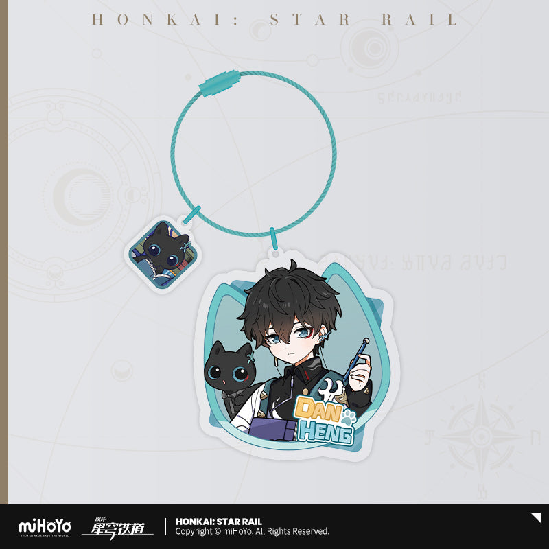 Little Cat Series Acrylic Keychain