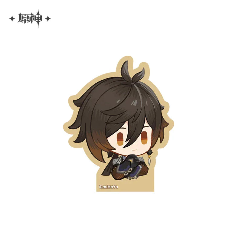 Starlight Reverie Series Character Sticky Note Pad Genshin Impact (Not For Sale) Zhongli ACG Go Anime www.acg-go.com Freebie, Stationary, Sticky Notes, Zhongli