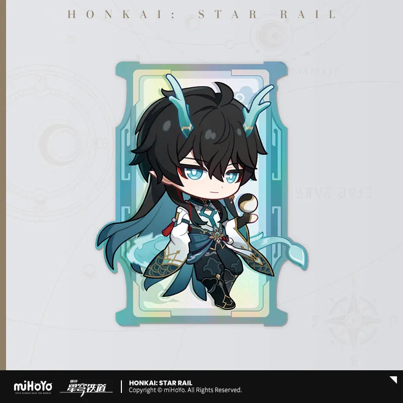 Express Travel Series Chibi Laser Collection Card