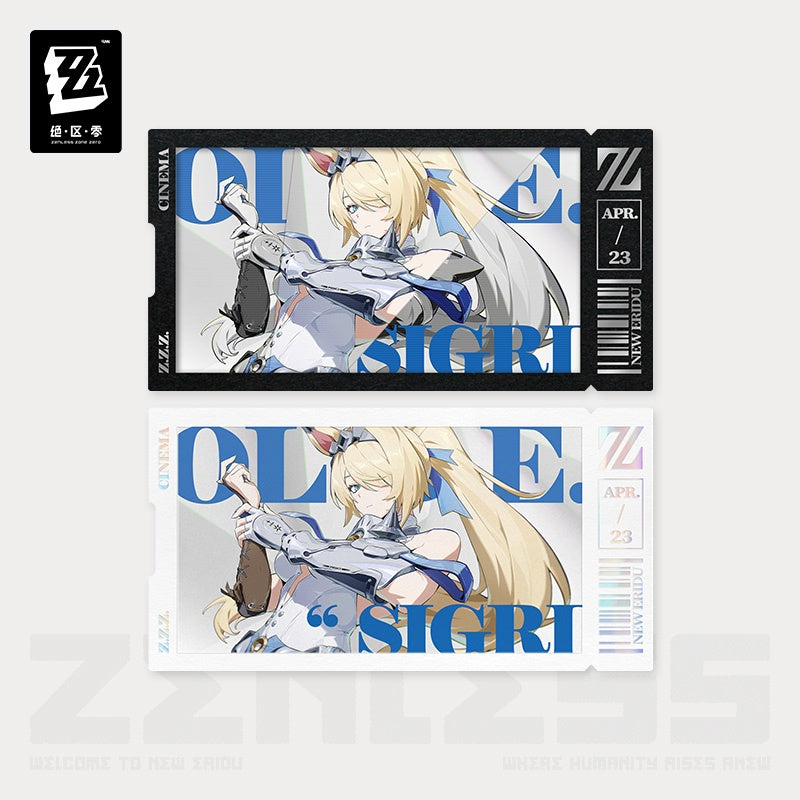Zenless Zone Zero Mindscape Cinema Series Airspace Patrol Department (A.P.D.) Collectible Card Set