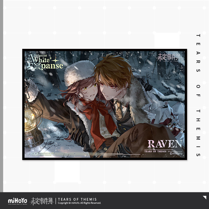 Judgment On The White Expanse Series Shikishi Cardboard