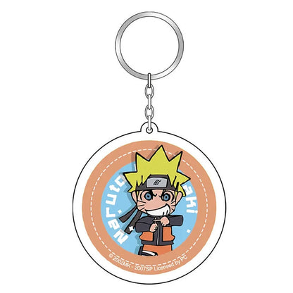 Keychain (Circle) Naruto Uzumaki Naruto ACG Go Anime www.acg-go.com Hatake Kakashi, Naruto Uzumaki, Pendant & Keychain, Sasuke Uchiha