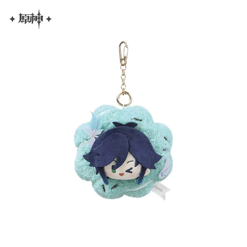 Genshin Impact Spring Blossom Tales Series Floral Wreath Plush Keychain