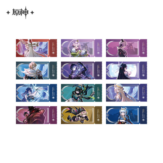 Moonlit Ballad of the Night Series Laser Ticket Mystery Box