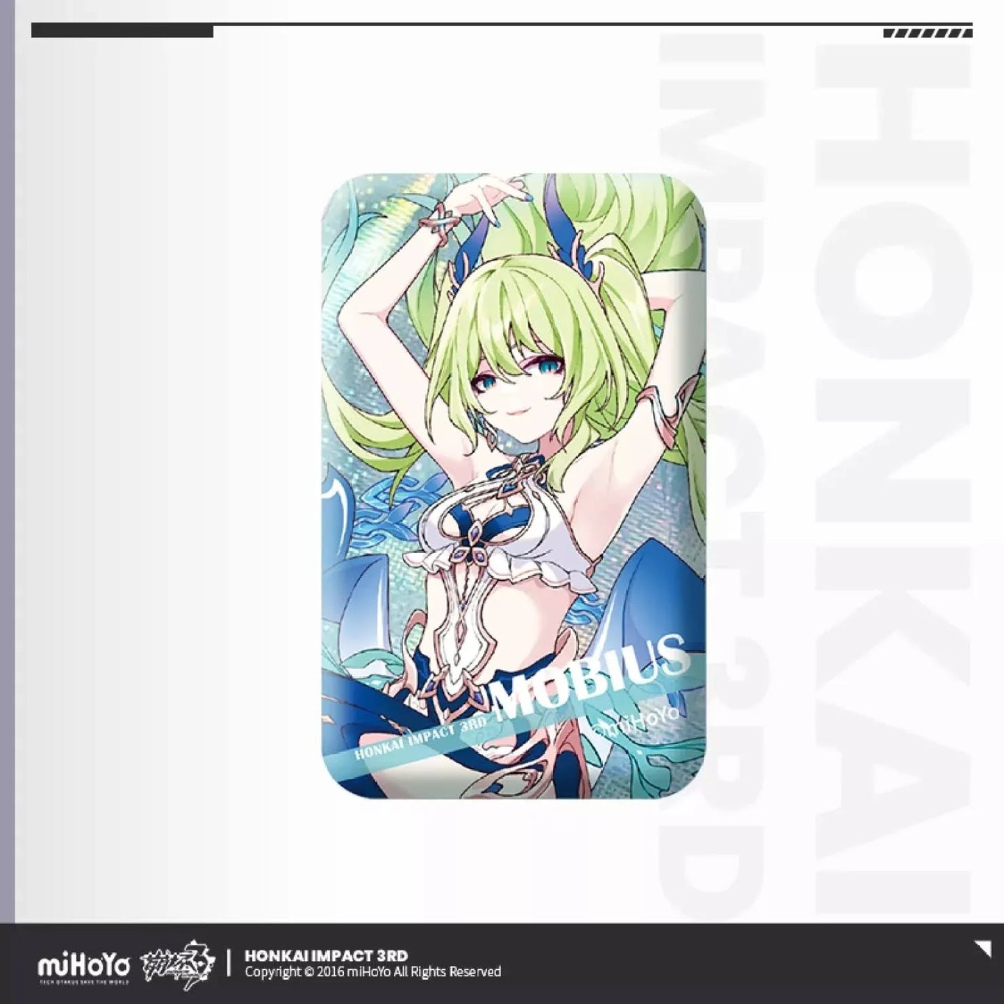 Flame Chasers Series Character Badge Honkai Impact 3rd Mobius ACG Go Anime www.acg-go.com Badge