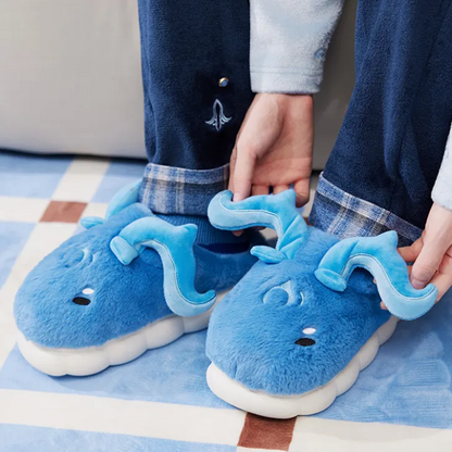 Neuvillette Theme Impression Series Fluffy House Slippers