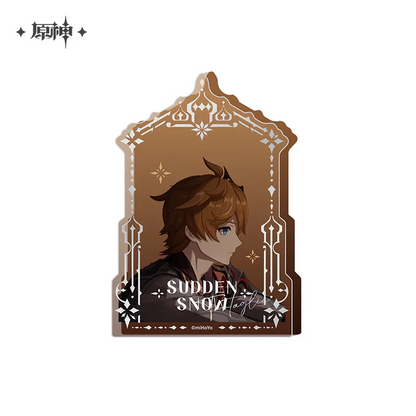 Genshin Impact Sudden Snow Series Merch Thick Acrylic Ornament