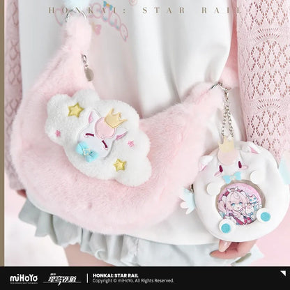 Honkai: Star Rail Hyacine Theme Impression Series Plush Crossbody Bag