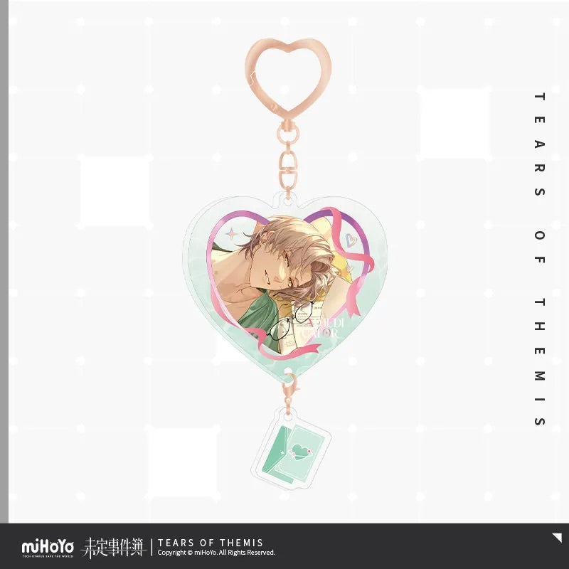 Forever Desire Series Heart Acrylic Keychain