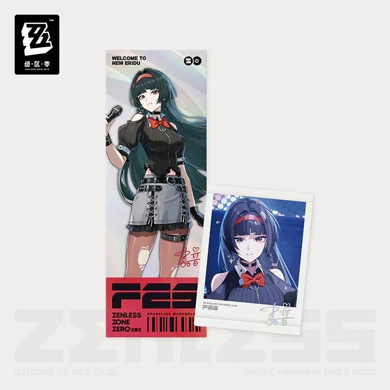 Zenless Zone Zero Sparkling Wonderland Series Laser Ticket Set