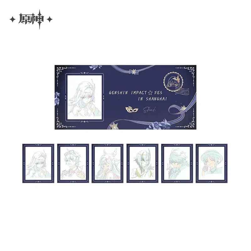 Genshin Impact FES 2026 Series Original Film Ticket Stub Set B ACG Go Anime www.acg-go.com Art Decor, Genshin Impact