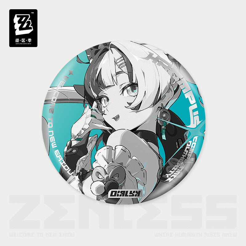 Zenless Zone Zero Mindscape Cinema Series Krampus Reflective Badge