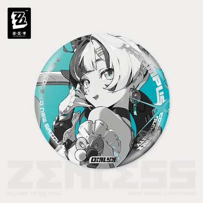 Zenless Zone Zero Mindscape Cinema Series Krampus Reflective Badge