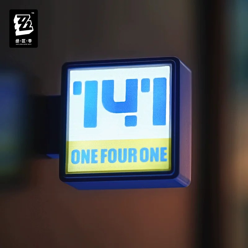 Zenless Zone Zero New Eridu Select Series Magnetic Signboard Lamp Fridge