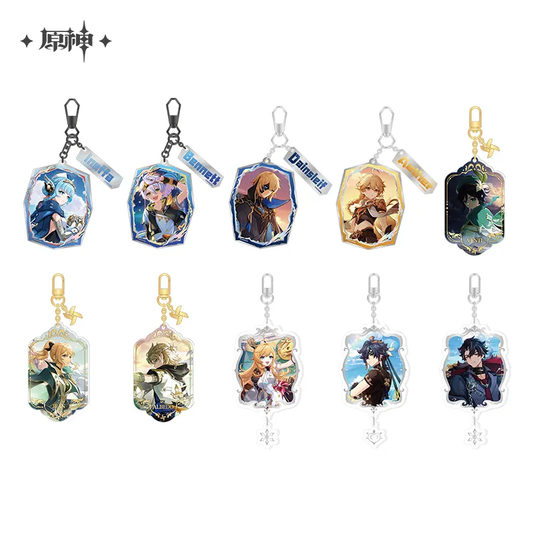 Genshin Impact Theme Series Acrylic Keychain